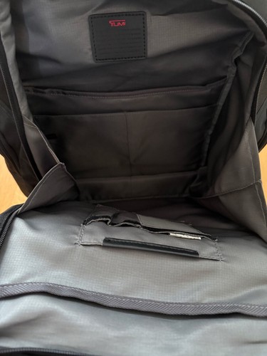 Business Rucksack, Alpha, schwarz, genutzt, kein Original - Bild 3 von 8