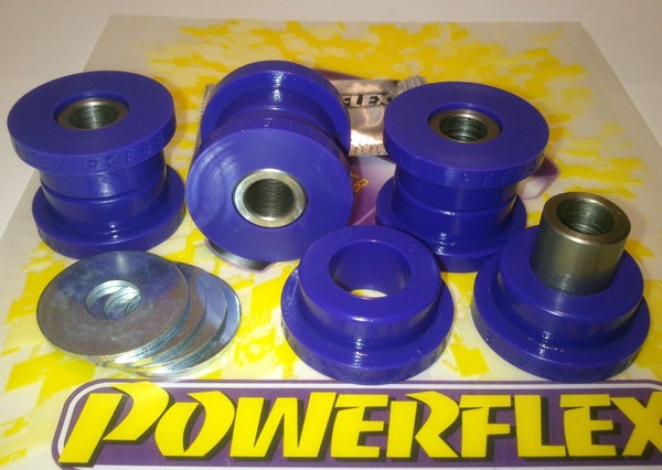 4X Stabilisator Pu-Buchsen Koppelstange VA Audi A3 VW Golf 4 Powerflex PFF85-413-image