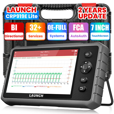 2024 LAUNCH CRP919E LITE PRO Profi KFZ OBD2 Diagnosegerät Scanner Key Programm