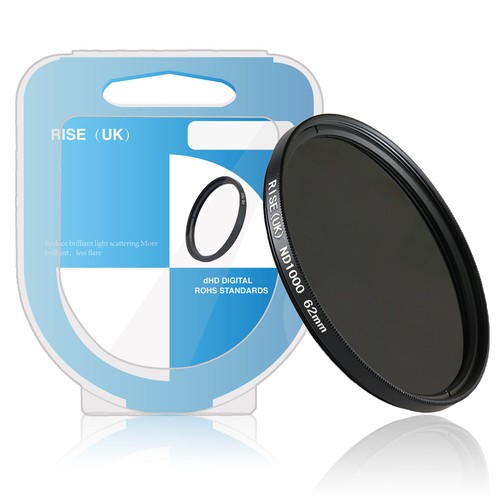 SA81 37mm ND1000 Neutral-Density 10 Stop Fader ND Filter For Olympus Lens - Foto 2 di 5