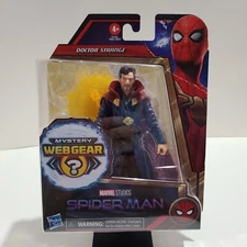 Doctor Strange 6 Inch Action Figure. Spider-Man. Marvel Studios. x1 Webgear.