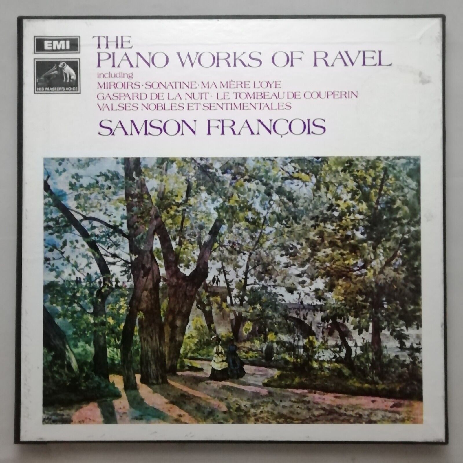 EMI 3 LP box SLS 783/3: The Piano Works of Ravel / Samson François
