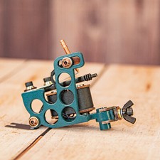 Handmade tattoo machine shader mag 5-25, Running 105-110 Hz 4.5 V Unloaded