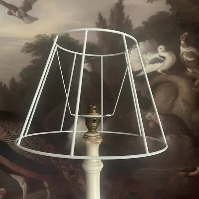 FORESTERS LAMPSHADES 12” 30cm Empire drum frame for pleated lampshade making (EU/bc Fitting)