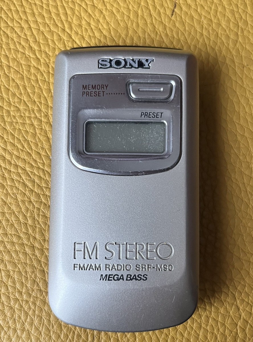 SONY FMステレオ/AMPLLシンセサイザーラジオ SRF-M90 SONY SRF-M98