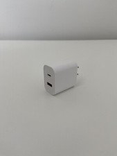 Fast Charger Block USB and USB-C Wall Power Adapter 30W For iPhone and Samsung