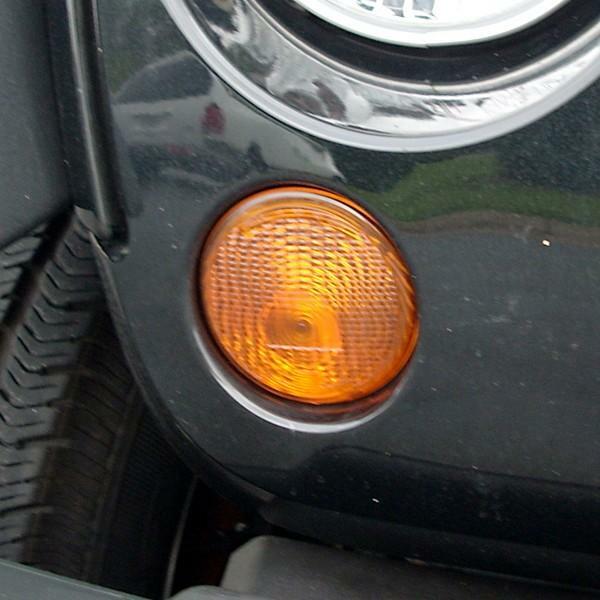 Feu de position passager ambre étanche pour Jeep Wrangler JK 4x4