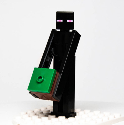 LEGO Minecraft Minifigure - Enderman, Green Box (min049) 21137 21137 Mountain