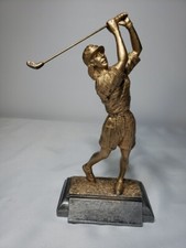 11" Trophy Female Golf Driver Resin Award Golf Tournament Office Or Home Decor