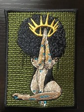 Black Girl Magic Green Patches. Praying Queen. Made In USA
