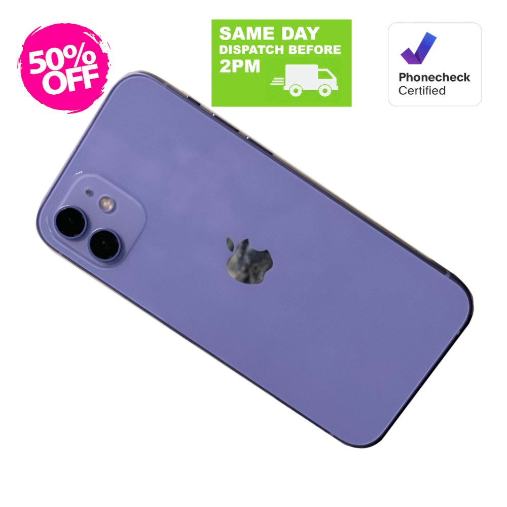 Apple iPhone 12 128GB 64GB Factory Unlocked Straight Talk