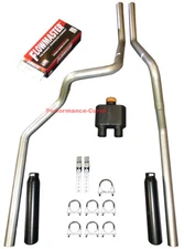 Mandrel Bent Dual Exhaust w/ Flowmaster Super 10 Muffler Fits 06-08 Dodge Ram