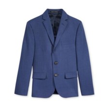 Lauren Ralph Lauren Sports Coat Jacket, Big Boys Bright Navy Blue Size 18H Husky