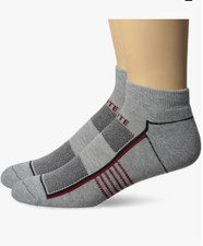 Men's Sport Performance Tech Low Cut Ultra Dri Socks 2 Pair Pack