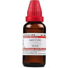 Willmar Schwabe India Agnus Castus 200 CH 30ml  FREE SHIPPING WORLDWIDE