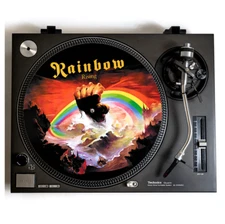 BLACKMORE'S RAINBOW Turntable Slipmat for Vinyl Records 12" DJ Slip Mat DIO rock