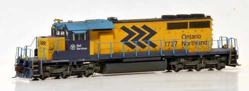 Sonido DCC personalizado Weathered Bowser SD40-2 Ontario Northland #1737 | Zustand: New