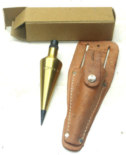 NIB 16 oz Sokkia Plumb Bob w/ Bolen S5432 Holster INV17624