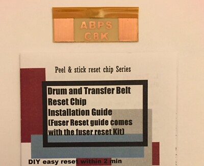 EASY RESET Trommel Riemen Fixiereinheit Reset Kit für OKI C5750 C5800 C5850 C5900 C6000 C8K-5