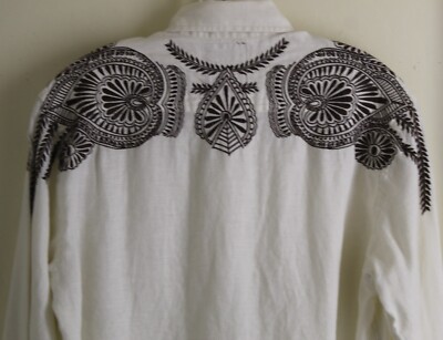Lavorazione Sartoriale | Camicia celeste coreana in lino a righe custom