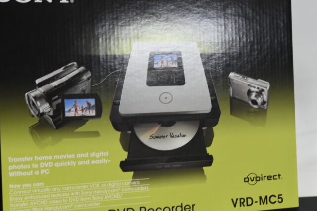 Sony VRD-MC5 Multi-Function DVD Recorder for sale online | eBay