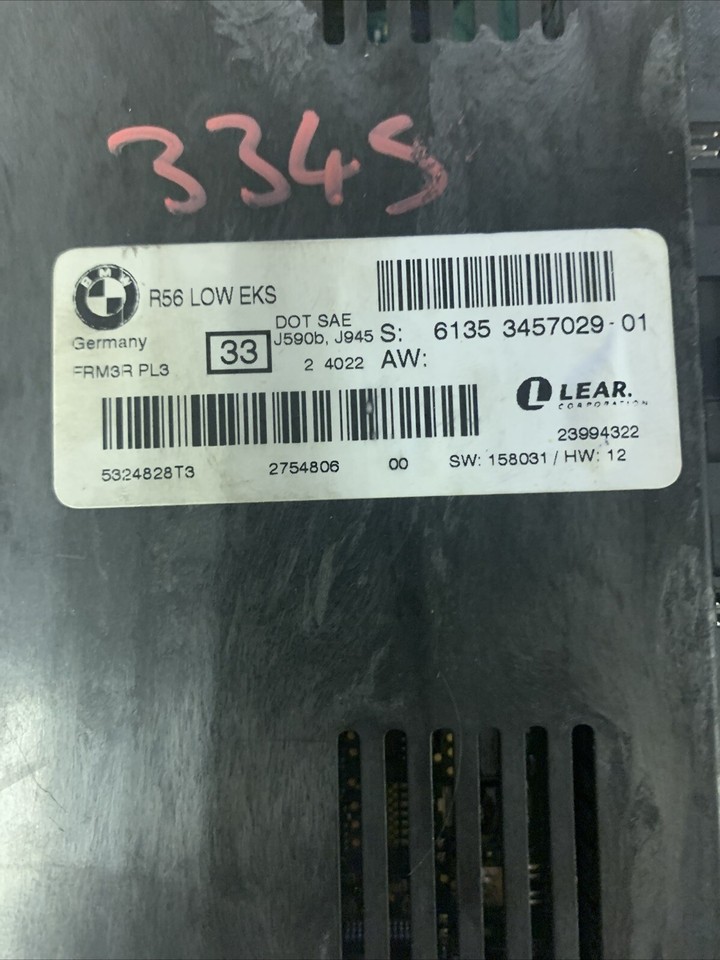 Mini Cooper Footwell Module Low Eks -61353457029/3457029 | eBay