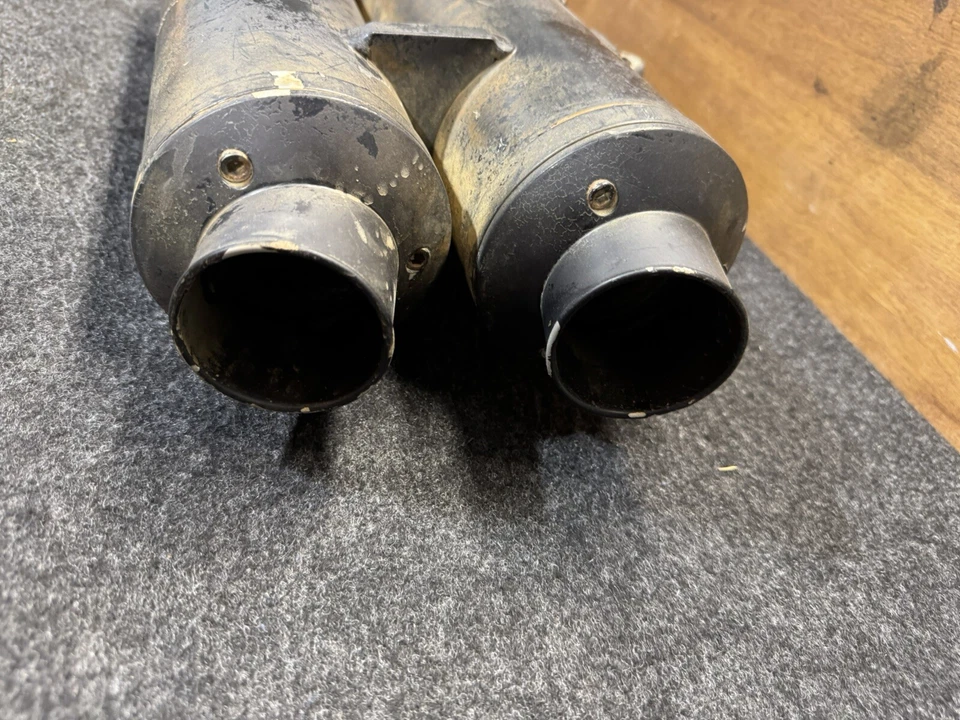 Escape doble Can Am Outlander 800 Full Aftermarket 07  Foto 3 de 4