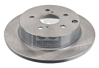 2X Febi Bilstein 108579 Bremsscheibe Hinten FüR Toyota