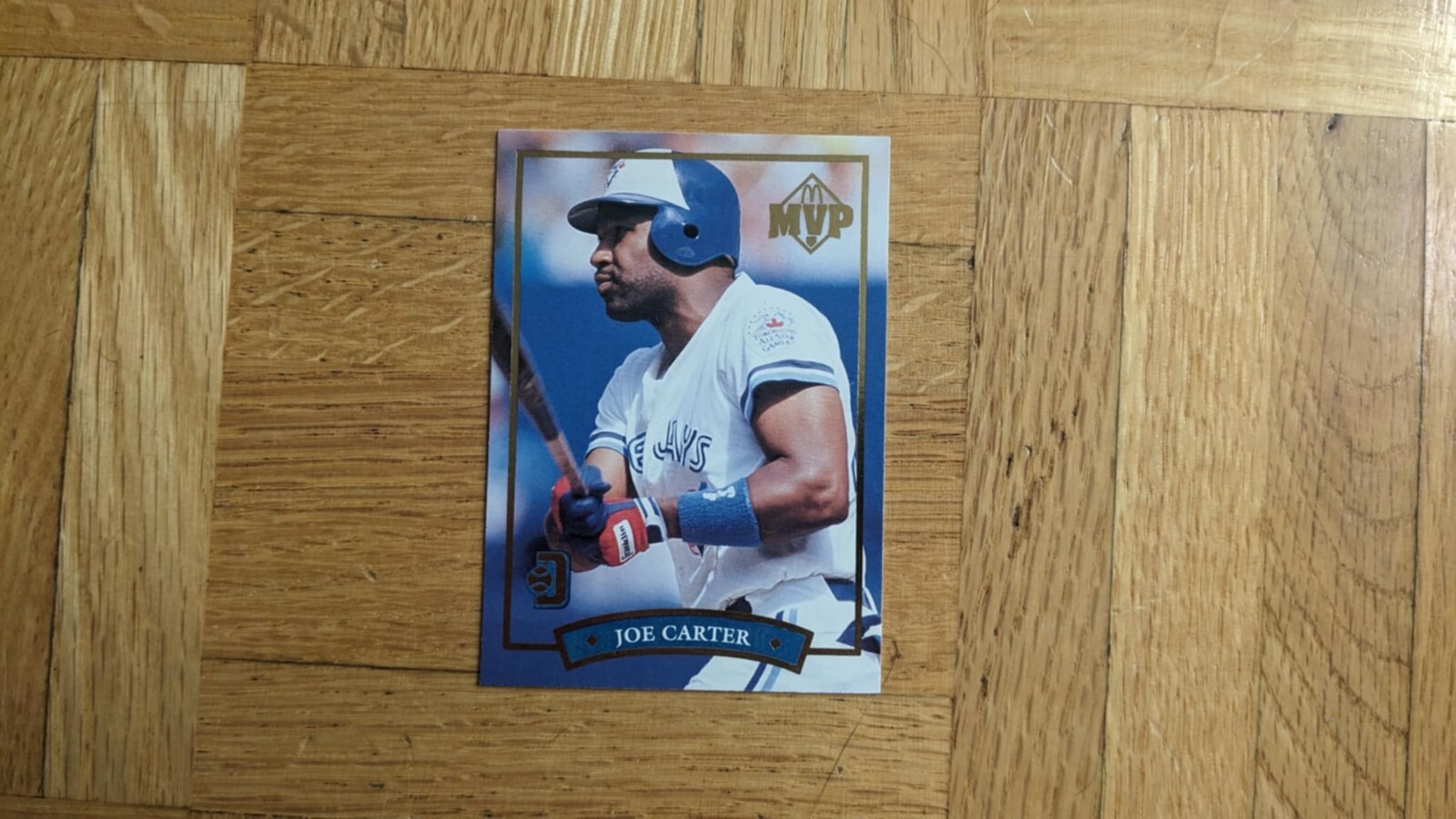 1992 Donruss McDonald's MVP Blue Jays Gold Joe Carter Toronto Blue Jays #2