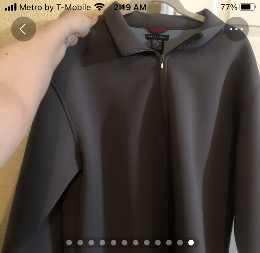 Hilfiger Jacket Polyester Pullover Great Conditio… - image 12