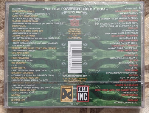 SEALED Bay Area Rap DOUBLE Cassette Tape Million Dollar Dream UNLV Baldhead Rick - Picture 2 of 3