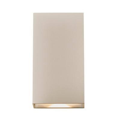 LED Outdoor Wandleuchte ROLD KUBI, 10,5W, 3000K, 350lm, IP54, Champagne