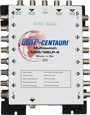 EMP Centauri E-Lite Class Multischalter MS 5/16 ELP-4 ohne Netzteil