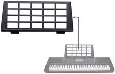 Black Keyboard Music Score Stand - Electronic Sheet Music Stands - Musical In...