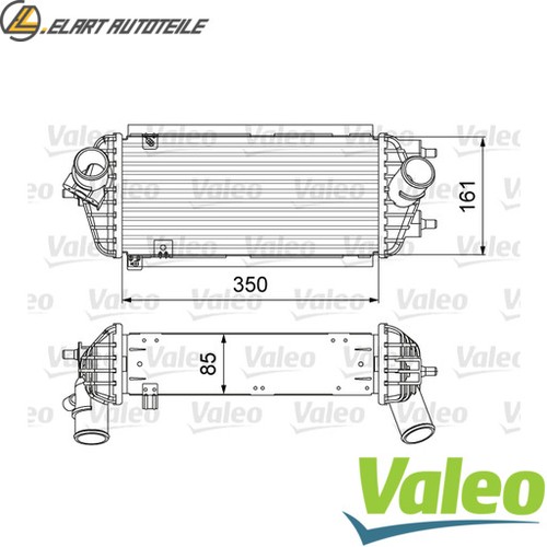 LADELUFTKÜHLER 818665 FÜR HYUNDAI i40/CW KIA OPTIMA D4FD 1.7L 4cyl i40 I 1.7L