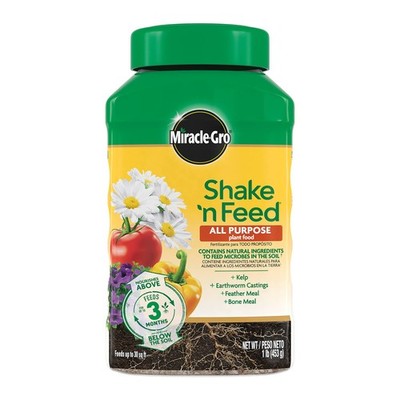 Shake 'N Feed All Purpose Plant Food  Outdoor and Indoor Plant Food for InGro...