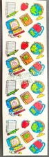 HAMBLY STUDIOS PRISMATIC STICKERS SCHOOL NOTEBOOK COMPUTER GLOBE COVINTAGE  RARE
