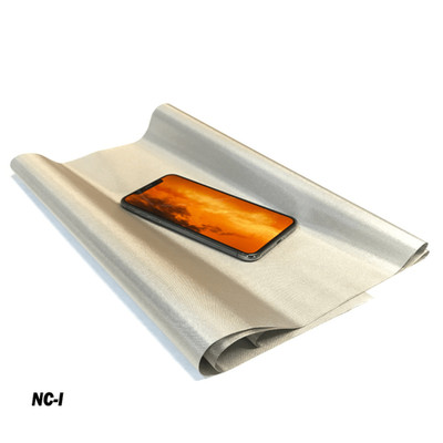 Faraday Cyber NC-I EMF RF Shielding Nickel Copper Fabric Roll 50'' x 1'
