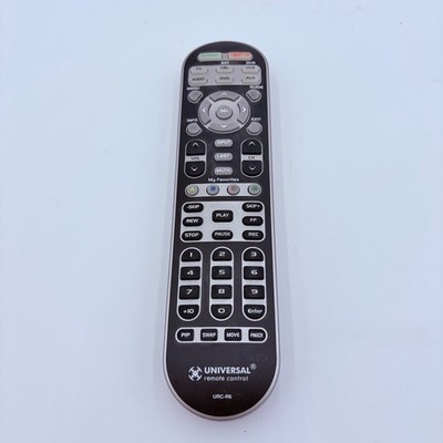 Avex Universal URC-R6 Pre-Programmed Learning Remote Control Tested & Working