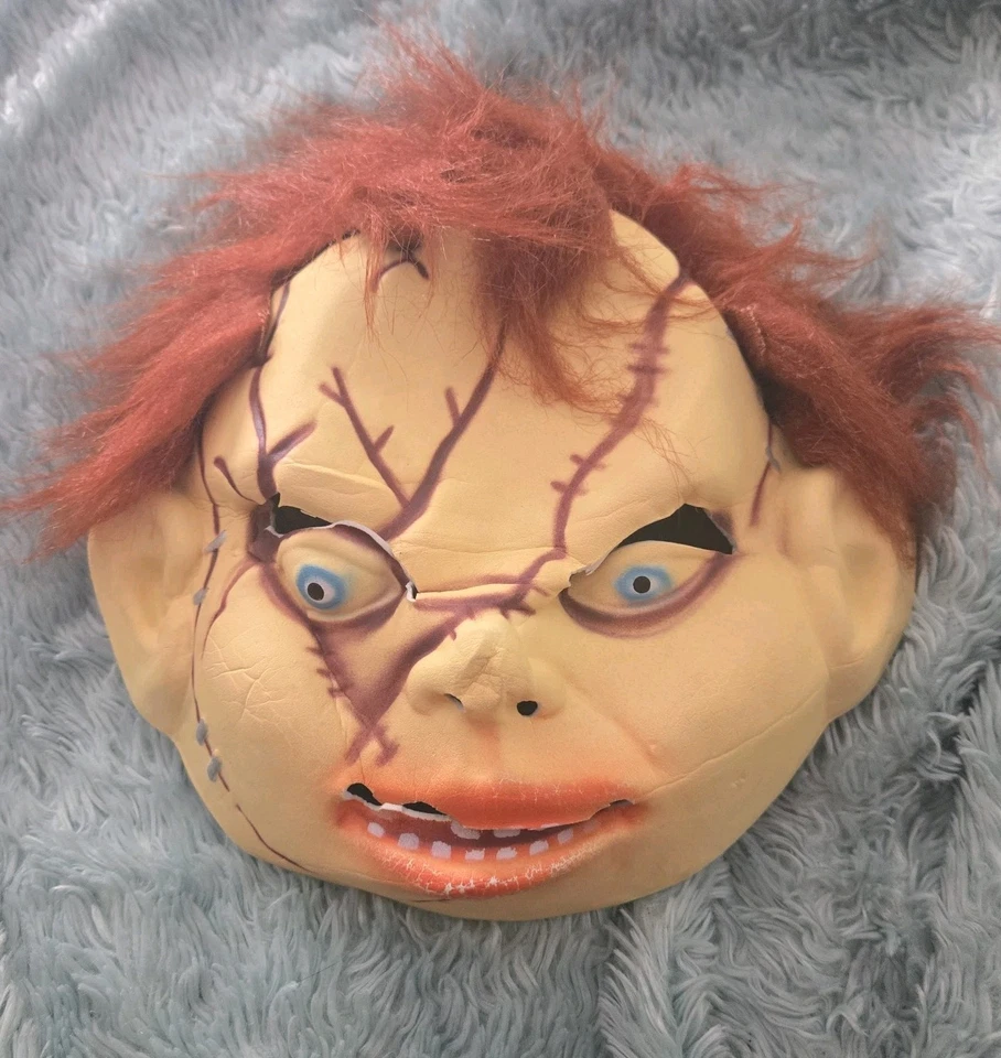 Disfraz de Halloween Semilla de Chucky Cultura por Franco Buen Guy Juventud Talla M/L con Máscara Foto 4 de 4