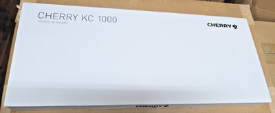 New in Box Cherry KC 1000 Corded Keyboard!