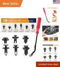 High-Quality Car Expansion Screws Replacement Kit – 120PCS with Remover Tool