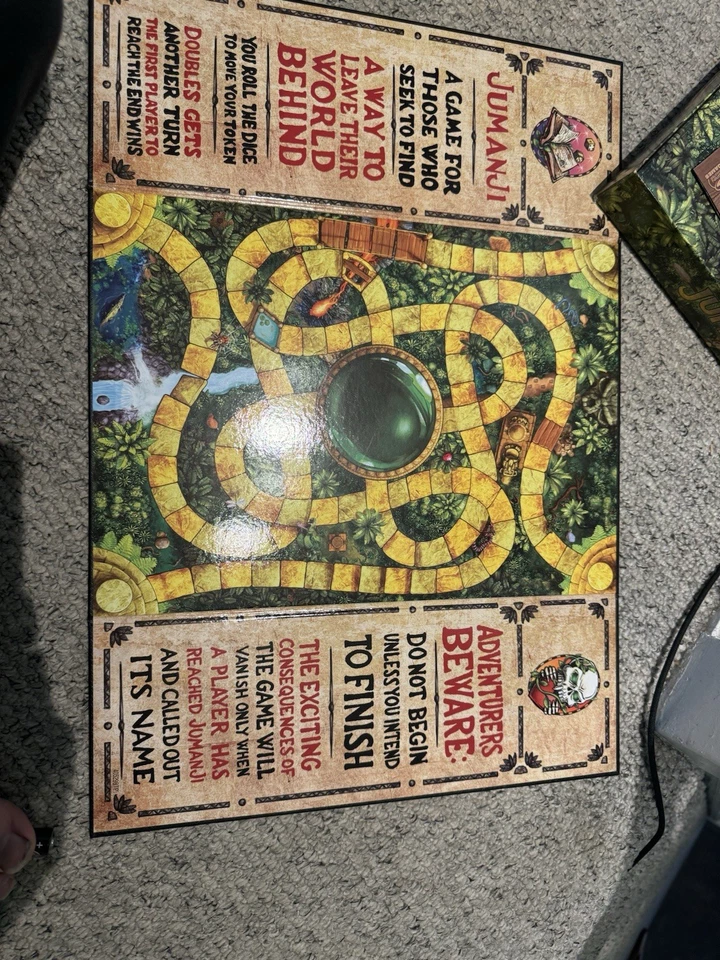 Jumanji - The Classic Adventure Board Game - Spinmaster 2022  - Image 2 of 4