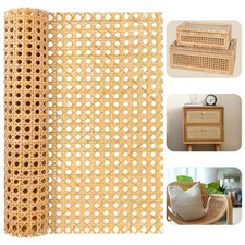 16-inch Wide Rattan Webbing 40-inch Long 3.3 ft. Rattan Webbing Rolls for F...