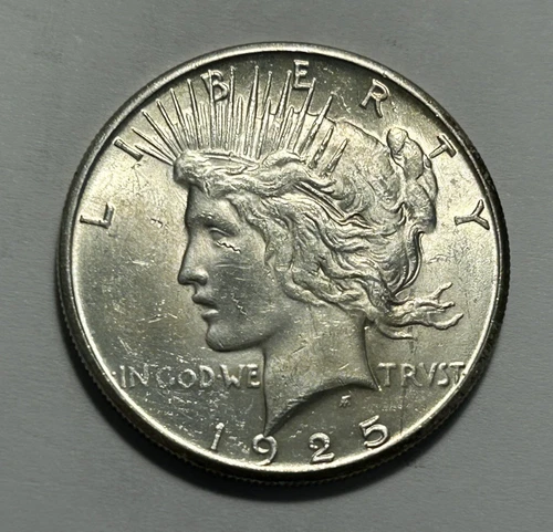 1925 S PEACE DOLLAR BU