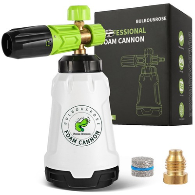 #ad Foam Cannon for Pressure Washer Wide Mouth Stainless Steel Filter Black $29.71