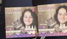 2-TriOak Cat Calming 4-Pack Kit Feline Anxiety Relief Pheromone Diffuser Refills