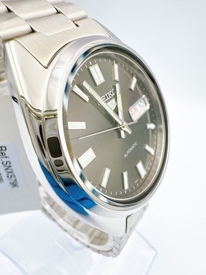 SEIKO 5 Automatic Watch 7S26-0480 Black Dial Day/Date Luminous