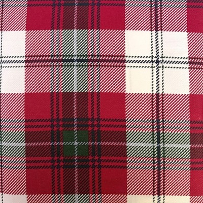 Performance Cotton Christmas Plaid Sheet Set Queen Bed Sheets with 400 Thread