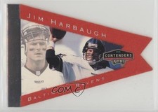 1998 Playoff Contenders Pennants Red Jim Harbaugh #7 0u7